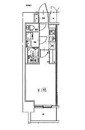 S-RESIDENCE堀田駅前futur 1Kの間取図画像
