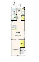 仮称)菊園町四丁目 1LDKの間取図画像