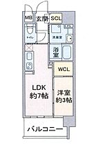 愛知県名古屋市昭和区広見町４丁目（賃貸マンション1LDK・9階・29.88㎡） その2