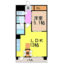 愛知県名古屋市瑞穂区高田町２丁目（賃貸マンション1LDK・2階・40.98㎡） その2