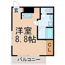 メゾンモリ  ｜ 愛知県名古屋市昭和区車田町２丁目（賃貸マンション1R・4階・24.21㎡） その2