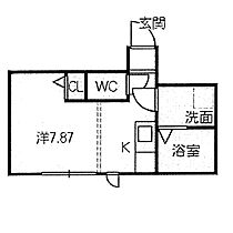 愛知県名古屋市南区呼続４丁目（賃貸アパート1R・3階・20.08㎡） その2