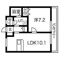 愛知県名古屋市瑞穂区堀田通１丁目（賃貸マンション1LDK・3階・39.69㎡） その2