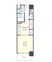 愛知県名古屋市瑞穂区彌富通４丁目（賃貸マンション1DK・7階・32.82㎡） その2