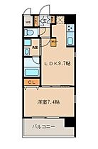 愛知県名古屋市昭和区広見町５丁目（賃貸マンション1LDK・7階・40.26㎡） その2