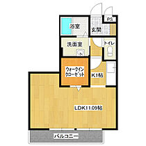 仲屋コーポ東野 A101 ｜ 茨城県水戸市東野町（賃貸アパート1K・1階・33.39㎡） その2