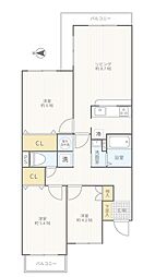 間取図画像 3LDK