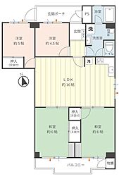 間取図画像 4LDK