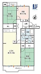 間取図画像 3LDK