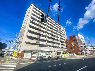 外観：［JR淡路駅徒歩7分］SRC造11階建てマンション