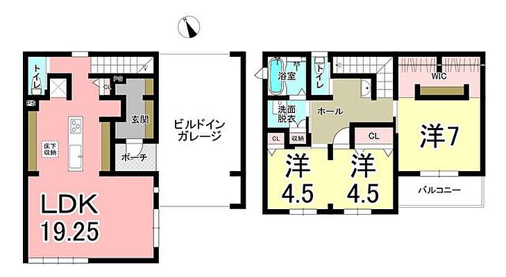 間取り 中古戸建　吉野町　未入居