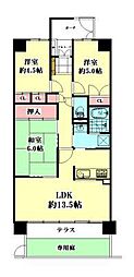グラン・コート多賀城壱番館 3LDKの間取図画像