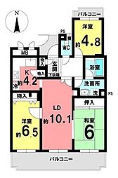 間取図画像 3LDK