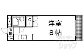 マンションシャローム 201 ｜ 京都府京都市北区大北山原谷乾町（賃貸マンション1K・2階・21.01㎡） その2