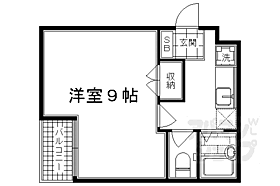 京都府京都市右京区嵯峨天龍寺瀬戸川町（賃貸マンション1K・1階・25.00㎡） その2