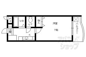 コマツマンション 111 ｜ 京都府京都市上京区下立売通御前西入2丁目堀川町（賃貸マンション1K・1階・18.97㎡） その2