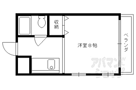 京都府京都市南区唐橋井園町（賃貸マンション1K・3階・24.00㎡） その2