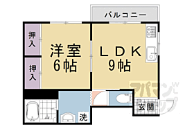 京都府京都市右京区梅津中村町（賃貸マンション1LDK・3階・42.78㎡） その2