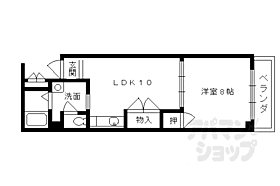 フルール梅小路 202 ｜ 京都府京都市下京区金換町（賃貸マンション1LDK・2階・40.00㎡） その2