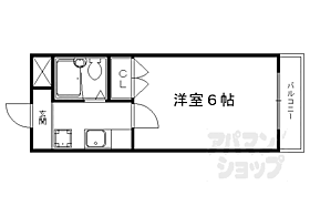 衣笠ホワイトハイム 201 ｜ 京都府京都市北区衣笠北高橋町（賃貸マンション1K・2階・18.00㎡） その2