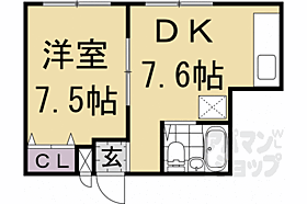 京都府京都市左京区静市市原町（賃貸マンション1DK・2階・28.98㎡） その2