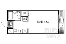 京都府京都市右京区花園土堂町（賃貸マンション1K・2階・18.00㎡） その2