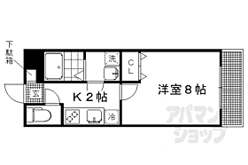 京都府京都市左京区一乗寺大原田町（賃貸マンション1K・1階・25.68㎡） その2