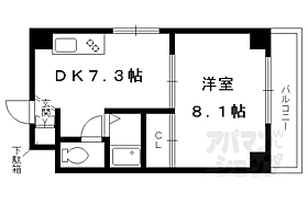 京都府京都市右京区太秦木ノ下町（賃貸マンション1DK・8階・33.75㎡） その2