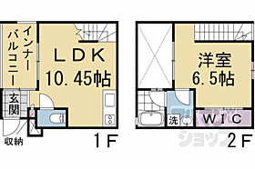 京都府京都市下京区蛭子町（賃貸アパート1LDK・1階・43.06㎡） その2