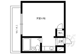 ベストプラザ 405 ｜ 京都府京都市中京区壬生森町（賃貸マンション1K・4階・18.00㎡） その2