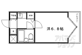 ＤＥＴＯＭ－1西陣聚楽 106 ｜ 京都府京都市上京区大宮下長者町下ル清元町（賃貸マンション1K・1階・20.20㎡） その2