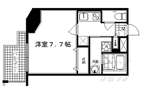 京都府京都市右京区西京極西池田町（賃貸マンション1K・3階・25.82㎡） その2