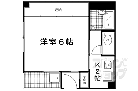 京都府京都市左京区仁王門通古川町下ル西入ル東門前町（賃貸マンション1K・4階・19.73㎡） その2