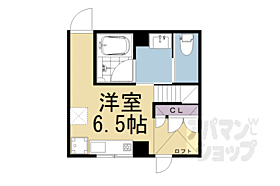 京都府京都市東山区鞘町1丁目（賃貸マンション1R・4階・21.53㎡） その2