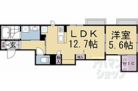 京都府京都市左京区聖護院蓮華蔵町（賃貸アパート1LDK・1階・47.11㎡） その2