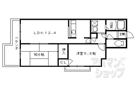 京都府京都市下京区中金仏町（賃貸マンション2LDK・7階・55.26㎡） その2