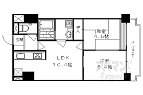 京都府京都市下京区万屋町（賃貸マンション2LDK・10階・46.81㎡） その2