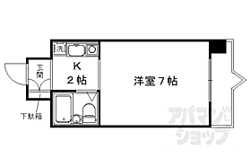 朝日プラザ三条口 202 ｜ 京都府京都市中京区壬生東大竹町（賃貸マンション1K・2階・17.95㎡） その2