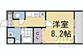 クオリエ丹波口駅前2階7.6万円