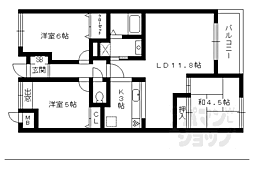 TAM'S-コート 3LDKの間取図画像