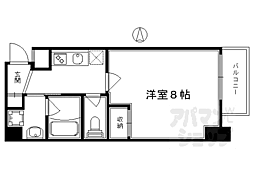 グランドパレス大宮五条 1Kの間取図画像