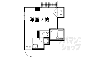 ハウス50 3-D ｜ 京都府京都市北区衣笠東御所ノ内町（賃貸マンション1K・3階・20.00㎡） その2