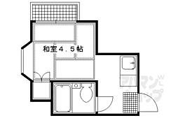 サンファーストビル 3階1Kの間取り