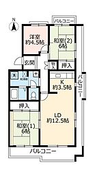 間取図画像 3LDK