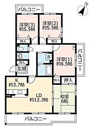 間取図画像 4LDK