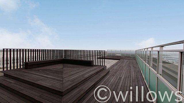 バルコニー キャナルファーストタワー 27階/-