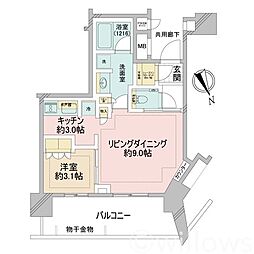 間取図画像 1SLDK