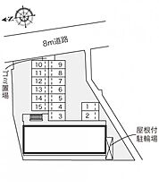 レオパレス精華 102 ｜ 京都府相楽郡精華町大字下狛小字林前（賃貸アパート1K・1階・22.35㎡） その3