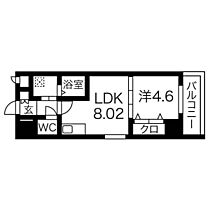 Ｔ・Ｋビル西大寺ＮＯＲＴＨ 505 ｜ 奈良県奈良市西大寺南町（賃貸マンション1LDK・5階・35.12㎡） その2