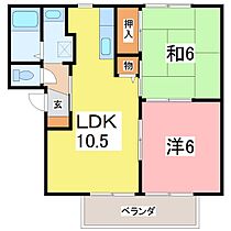 メゾンT＆T 202 ｜ 福井県坂井市三国町運動公園 3丁目9-5（賃貸アパート2LDK・2階・50.81㎡） その2